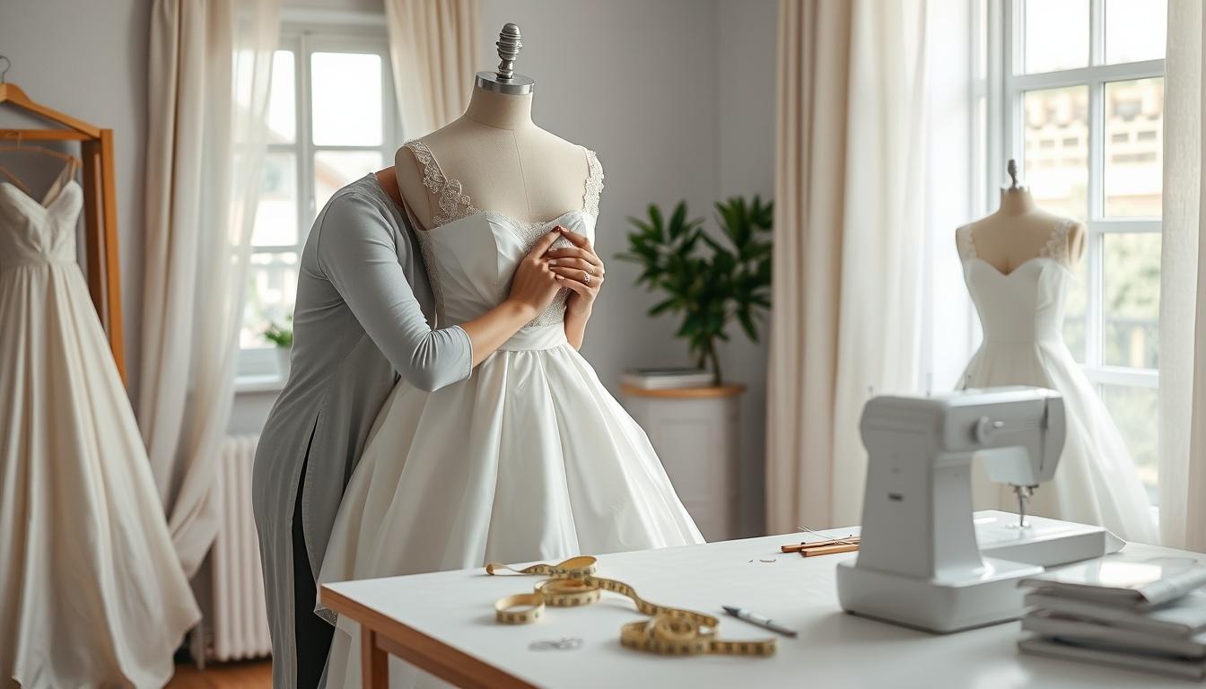 Bridal alterations in Saint-Paul